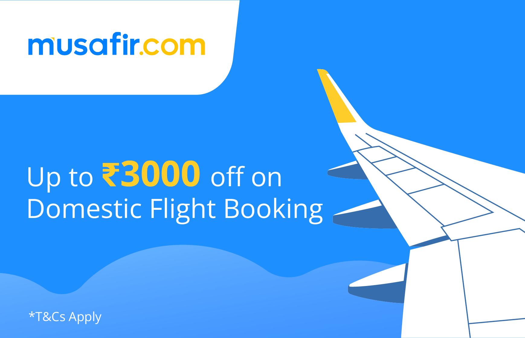 Musafir- Domestic Flight Offer